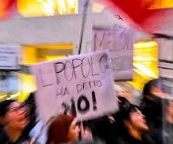 Alcune considerazioni sul referendum 