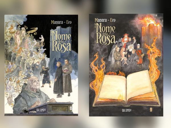 Dire (quasi) le stesse cose a fumetti. Il nome della Rosa di Milo Manara