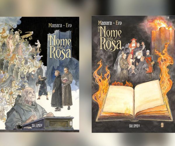 Dire (quasi) le stesse cose a fumetti. Il nome della Rosa di Milo Manara