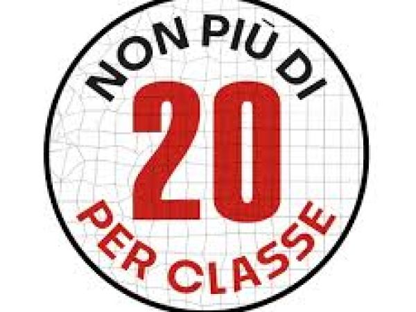 Non più di 20 per classe – Il nostro sostegno alla proposta di legge per un’istruzione di qualità