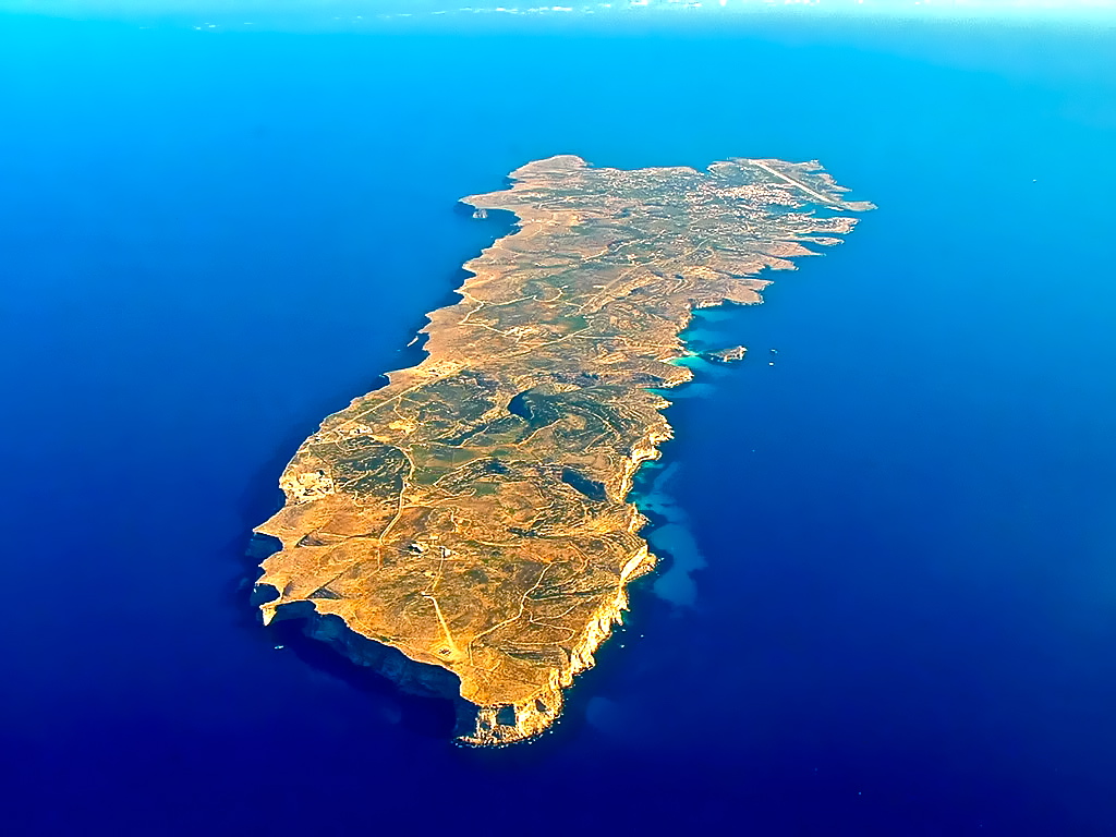 Lampedusa island