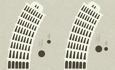 pisa caduta gravi