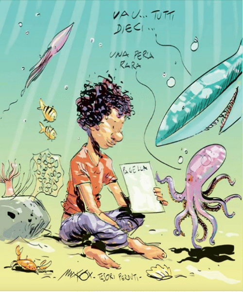 vignetta makkox bambino morto pagella1 1