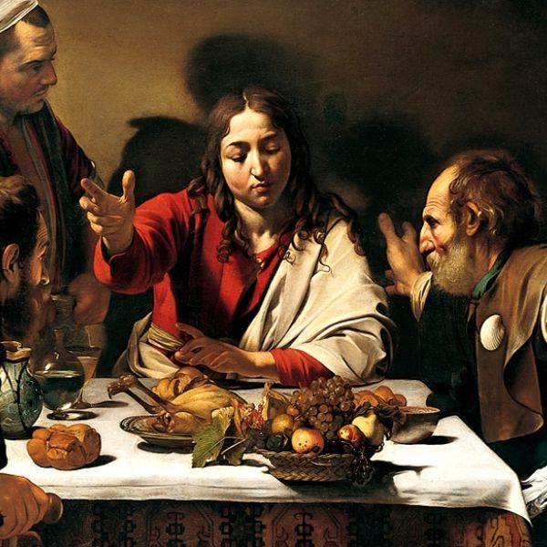 Caravaggio Cena in Emmaus