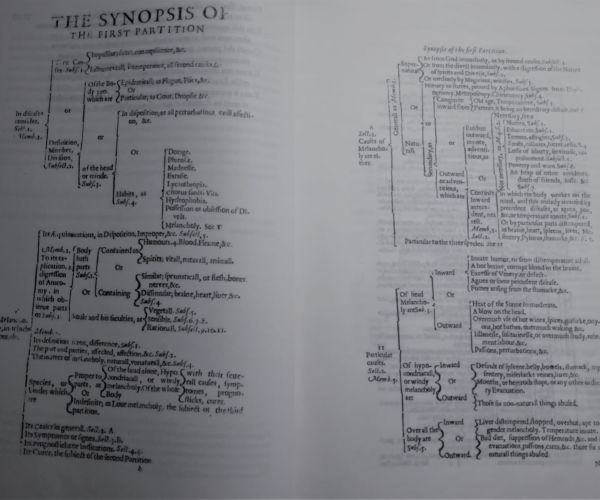 Burton, Anatomia della Malinconia, appunti di lettura