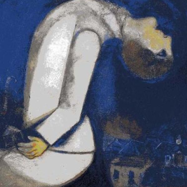 luomo con la testa rovesciata