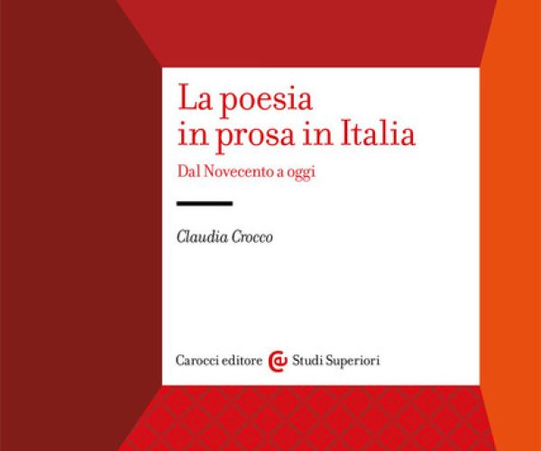 Su La poesia in prosa in Italia di Claudia Crocco