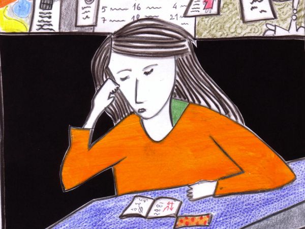 Giovani donne insegnano