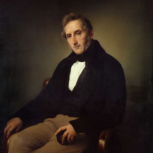 Ritratto di Alessandro Manzoni by Francesco Hayez