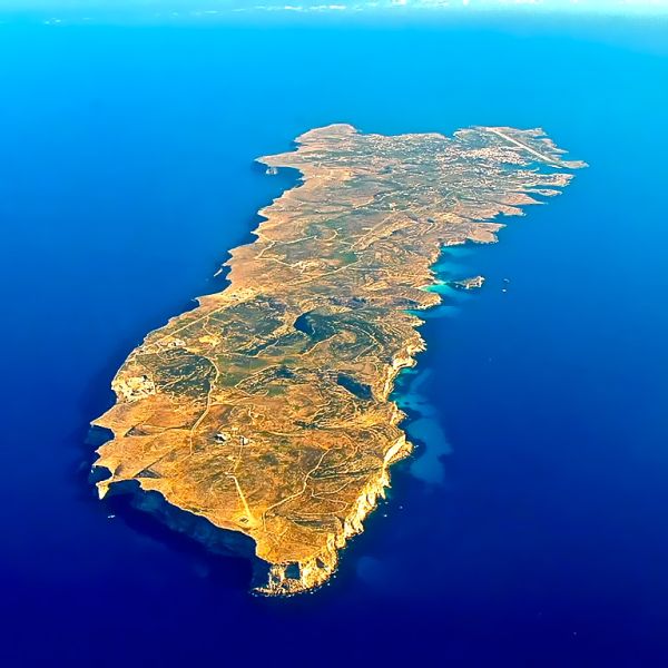 Lampedusa island